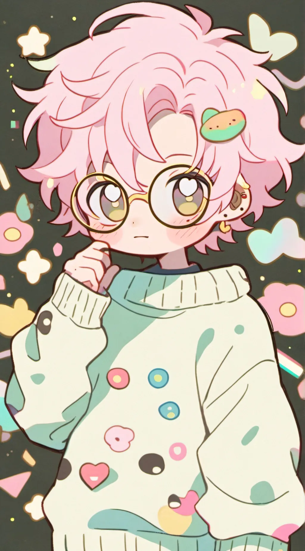 ai character: 🤪 background