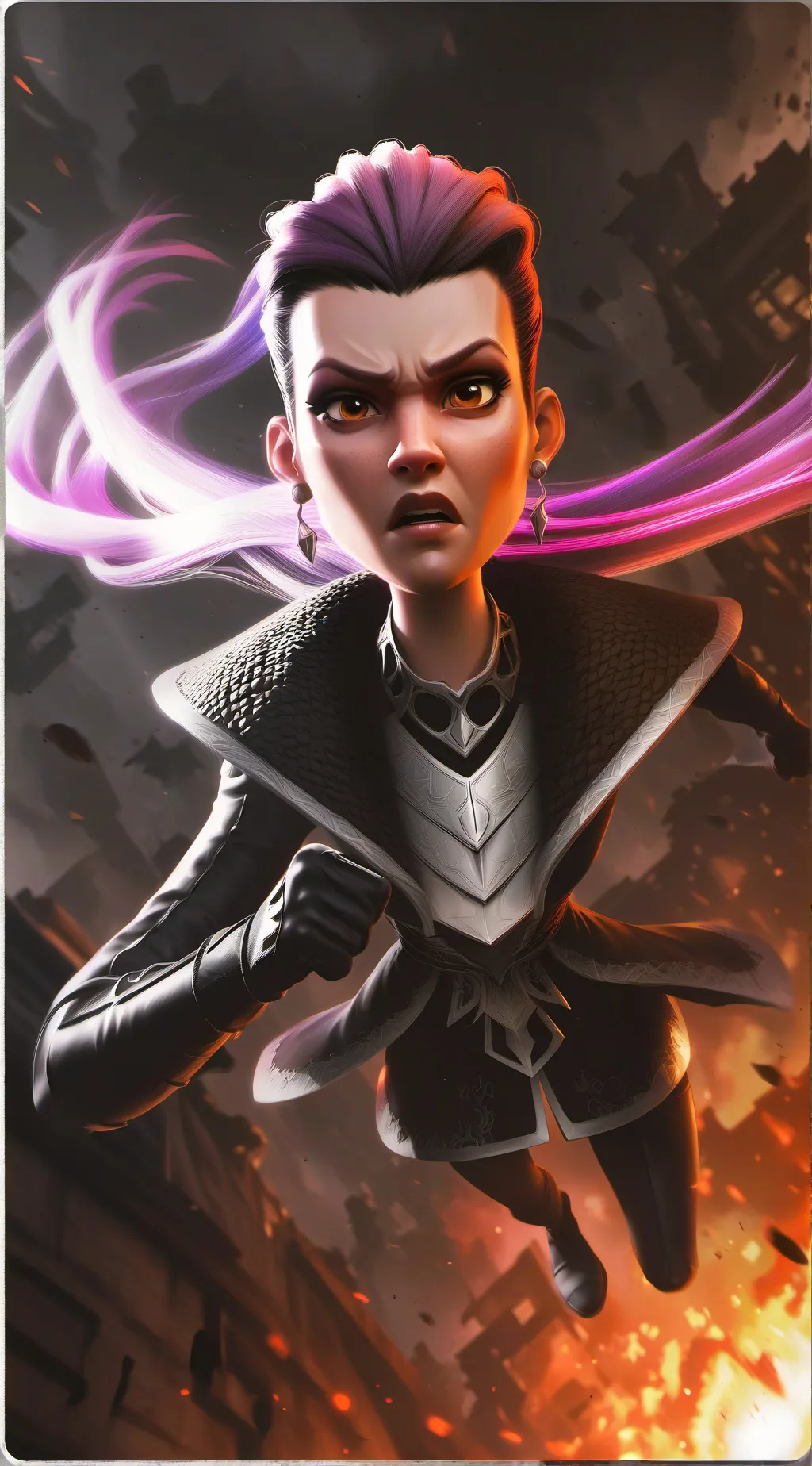 ai character: Georgie the Georgi background