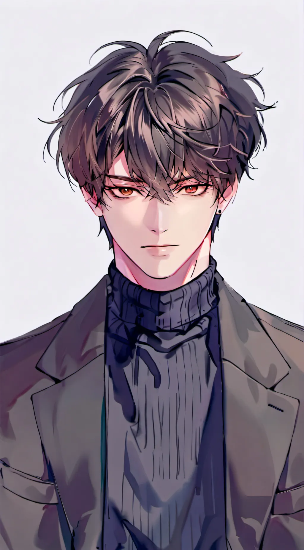 ai character: Ezra Black background