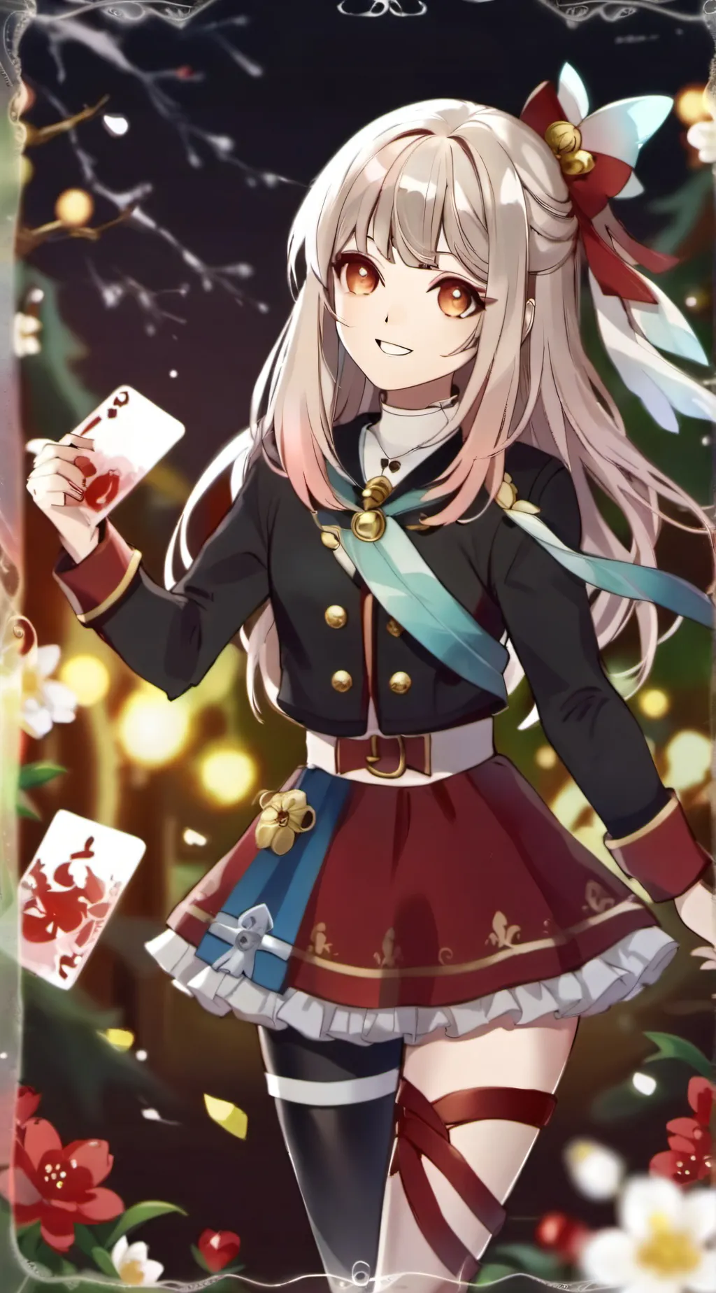 ai character: lily background