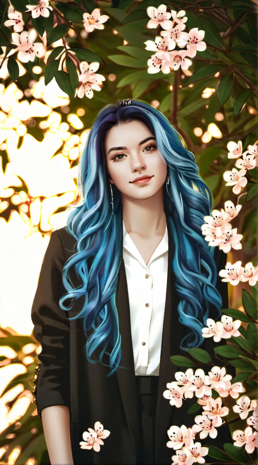 ai character: Katrina Stuart background