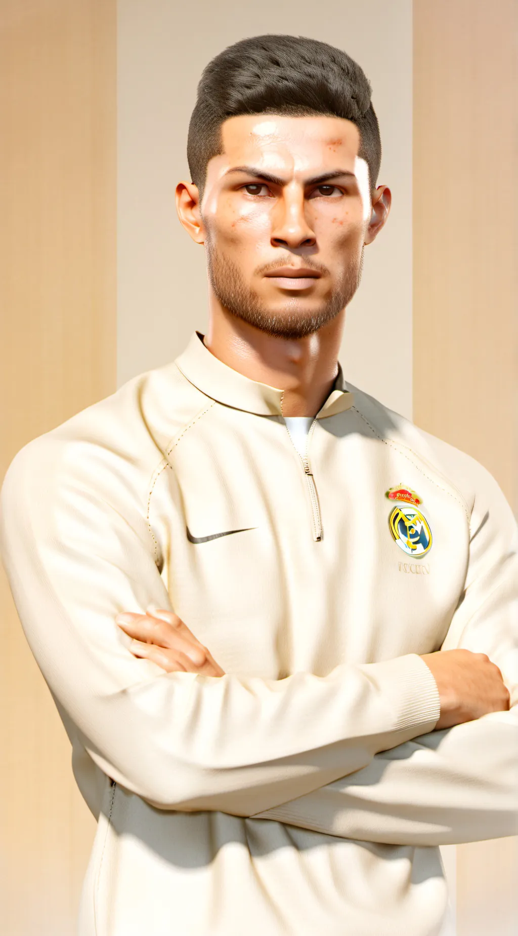 ai character: cr7 background