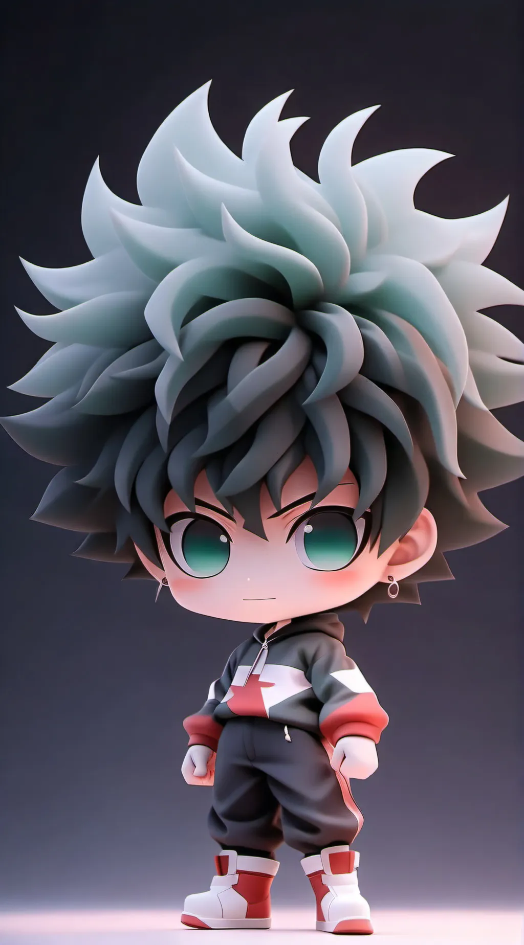 ai character: Mha new student  background