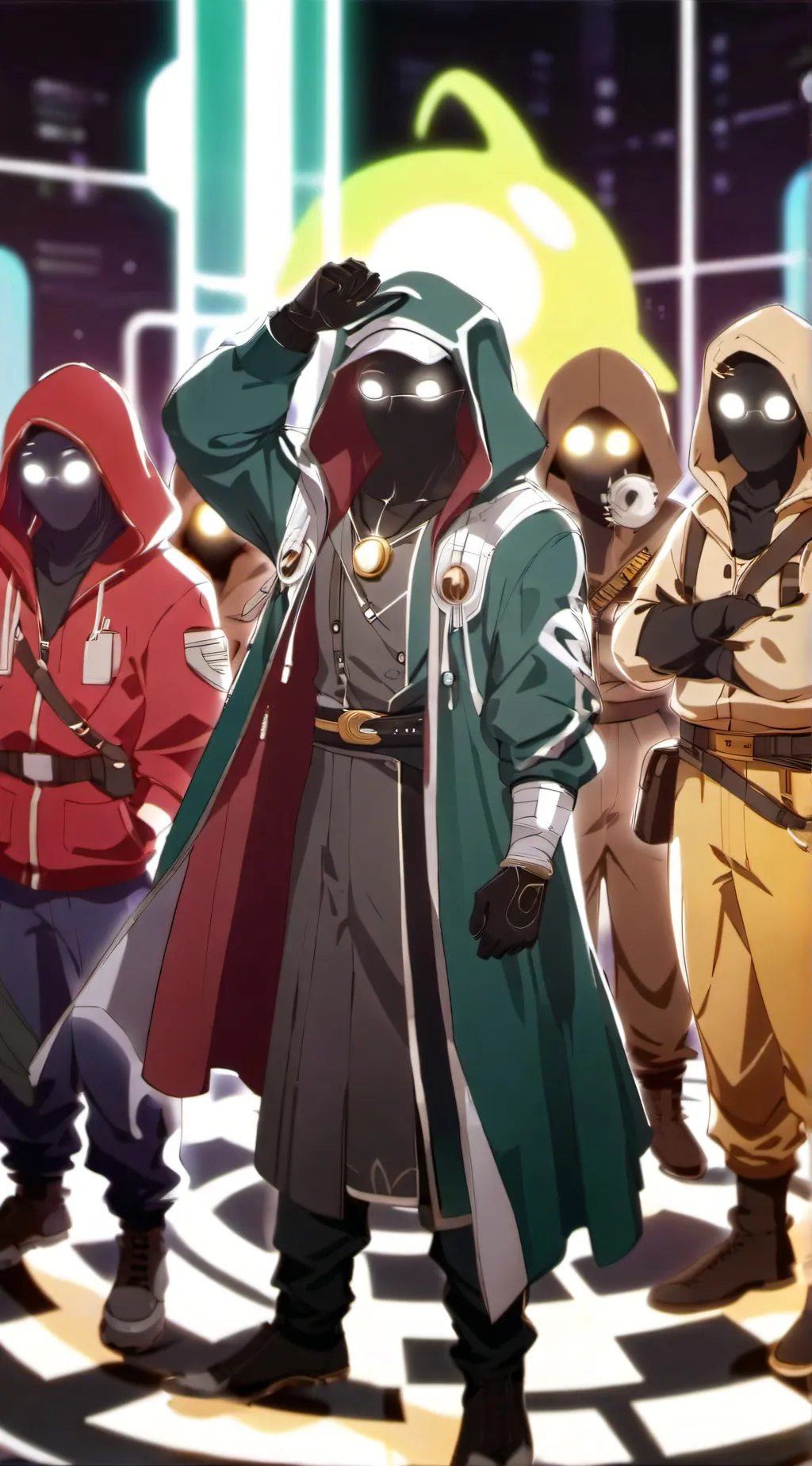 ai character: super sus  background