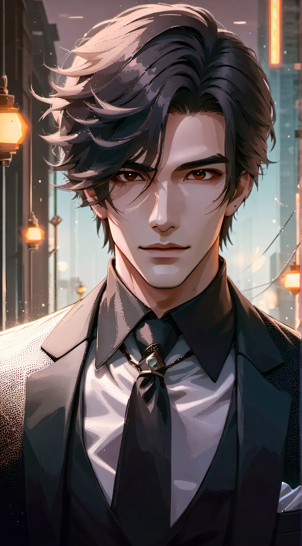 ai character: Luke background