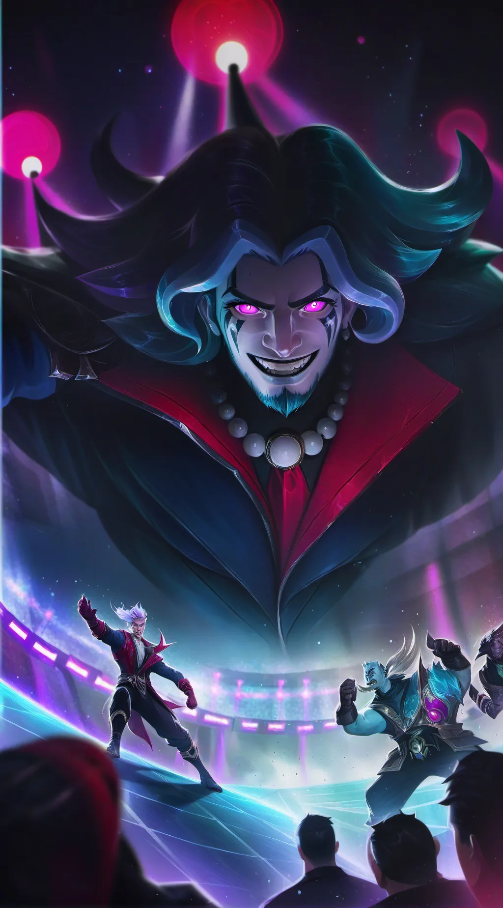 ai character: tadc background