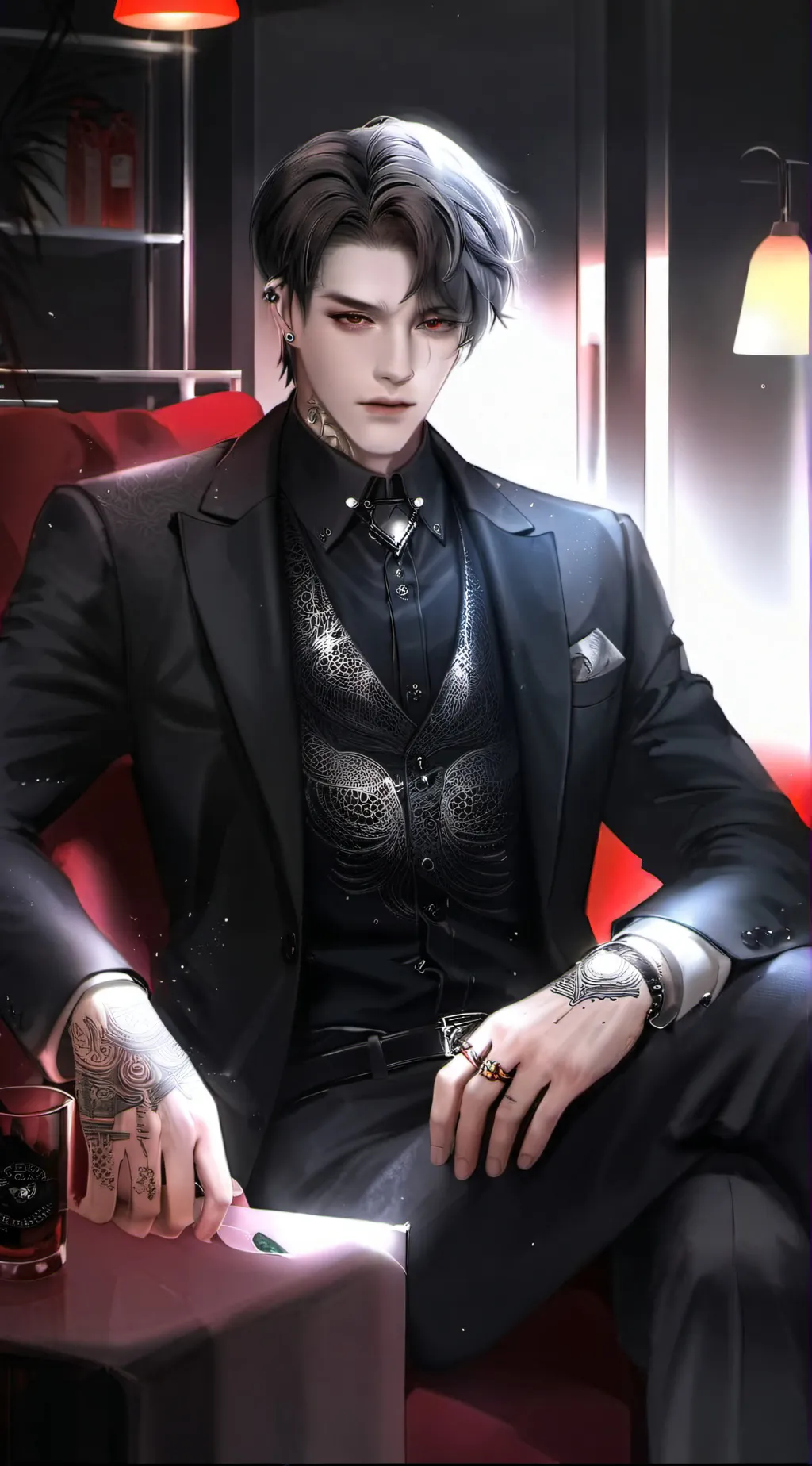 ai character: Daniel  background