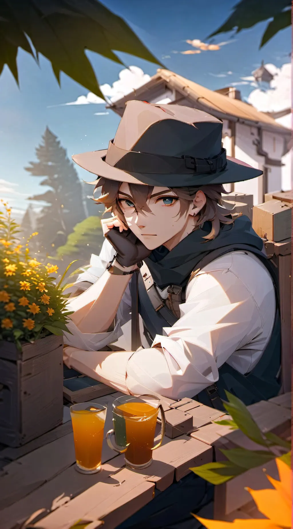 ai character: joshoa background