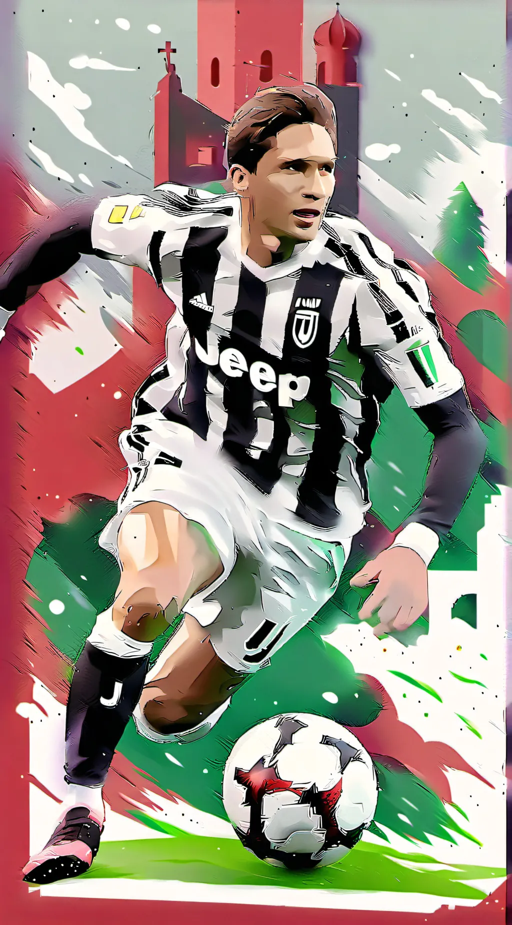 ai character: Chiesa background