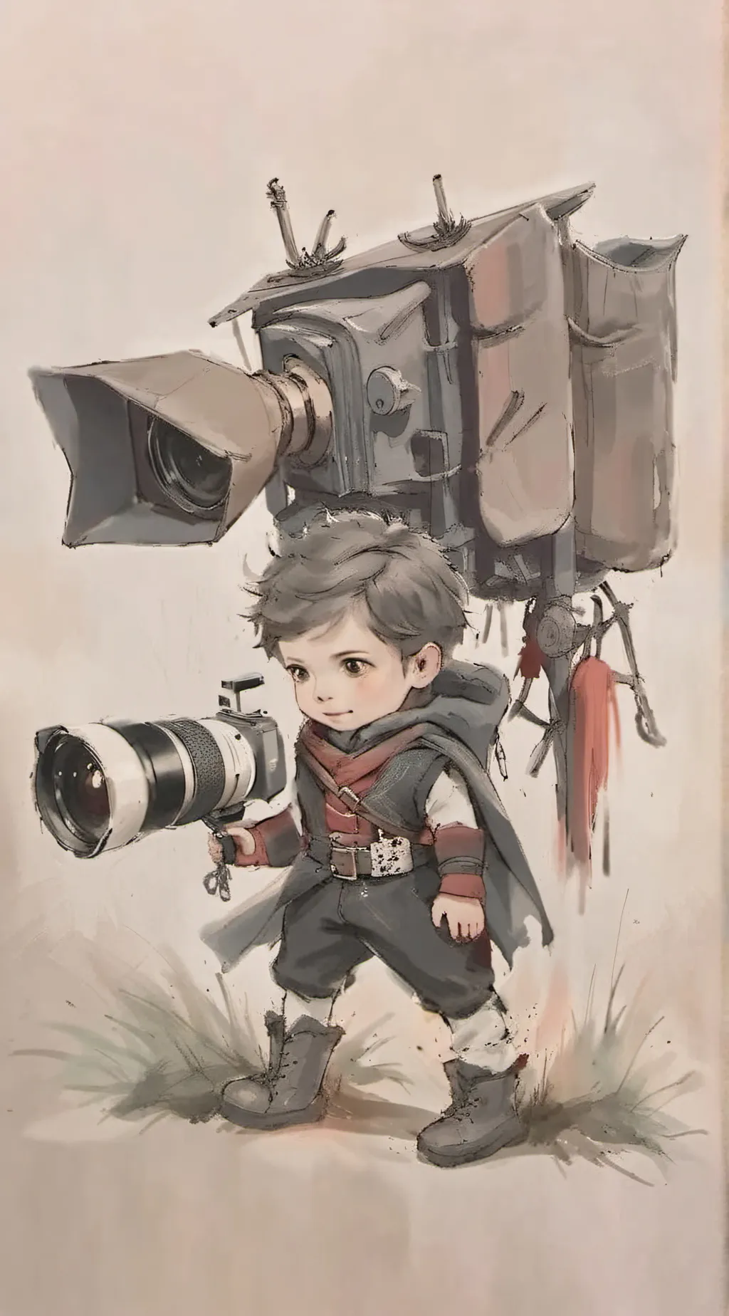 ai character: Baby UTC background