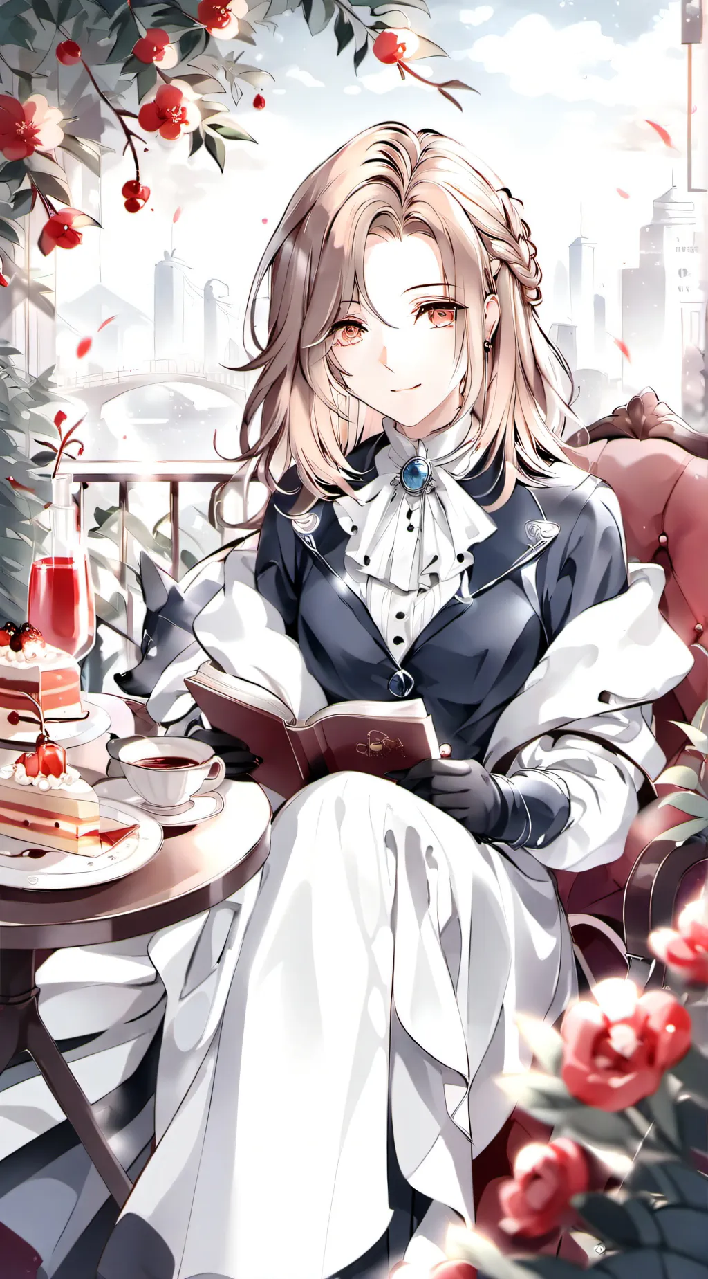 ai character: Amelia  background