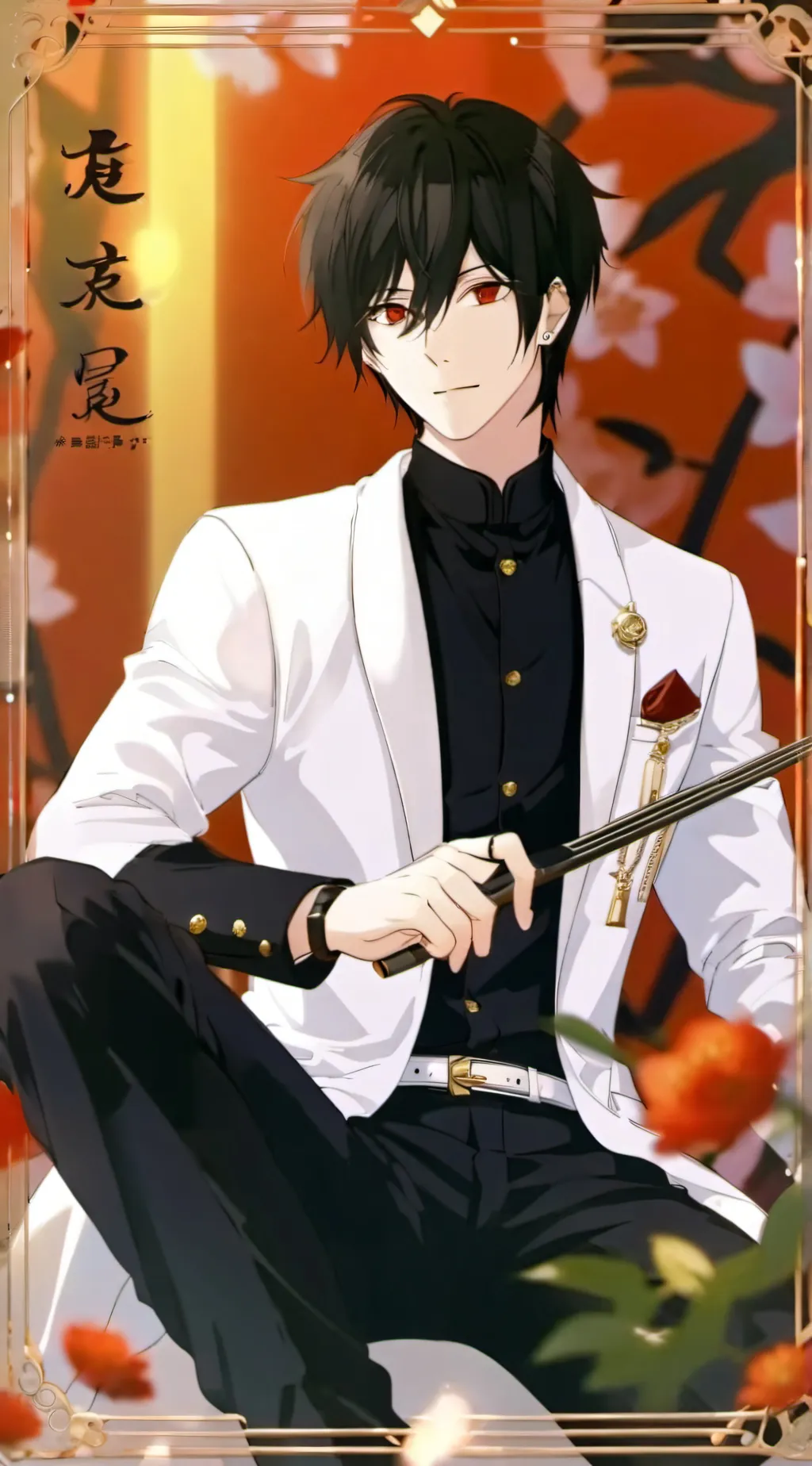 ai character: karma  background