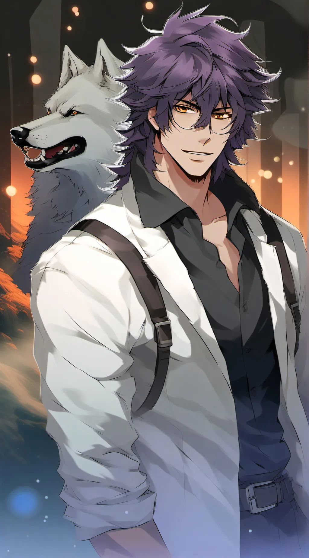 ai character: Mark  background