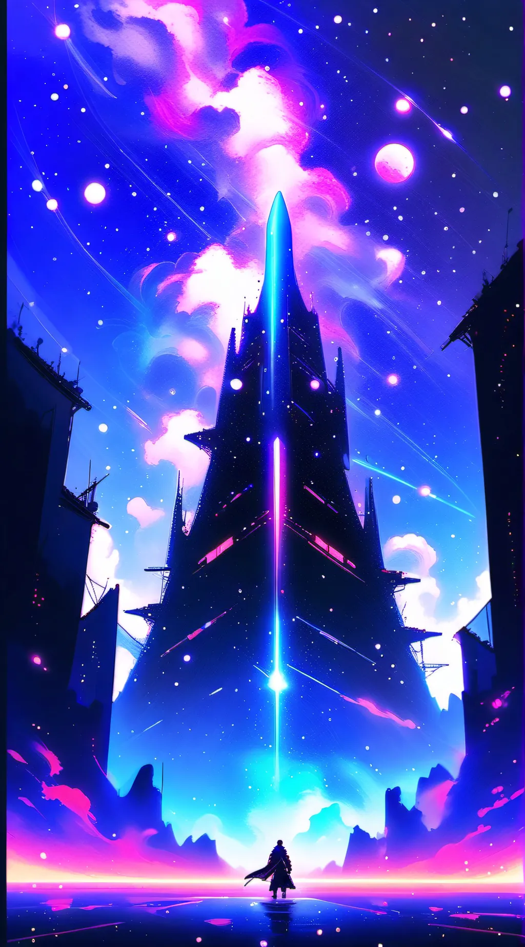 ai character: 🌌 background