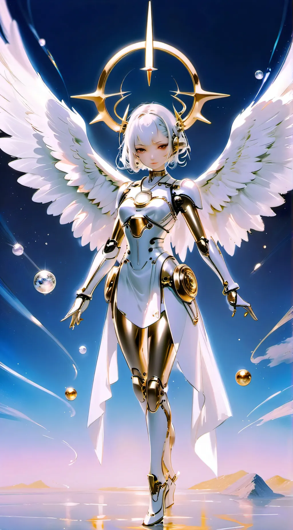 ai character: Heaven says background