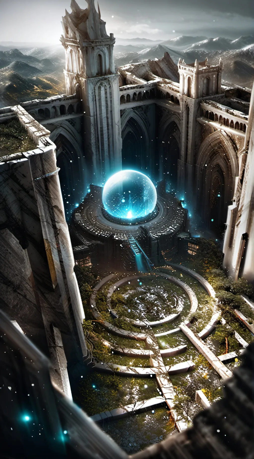 ai character: maze runner background