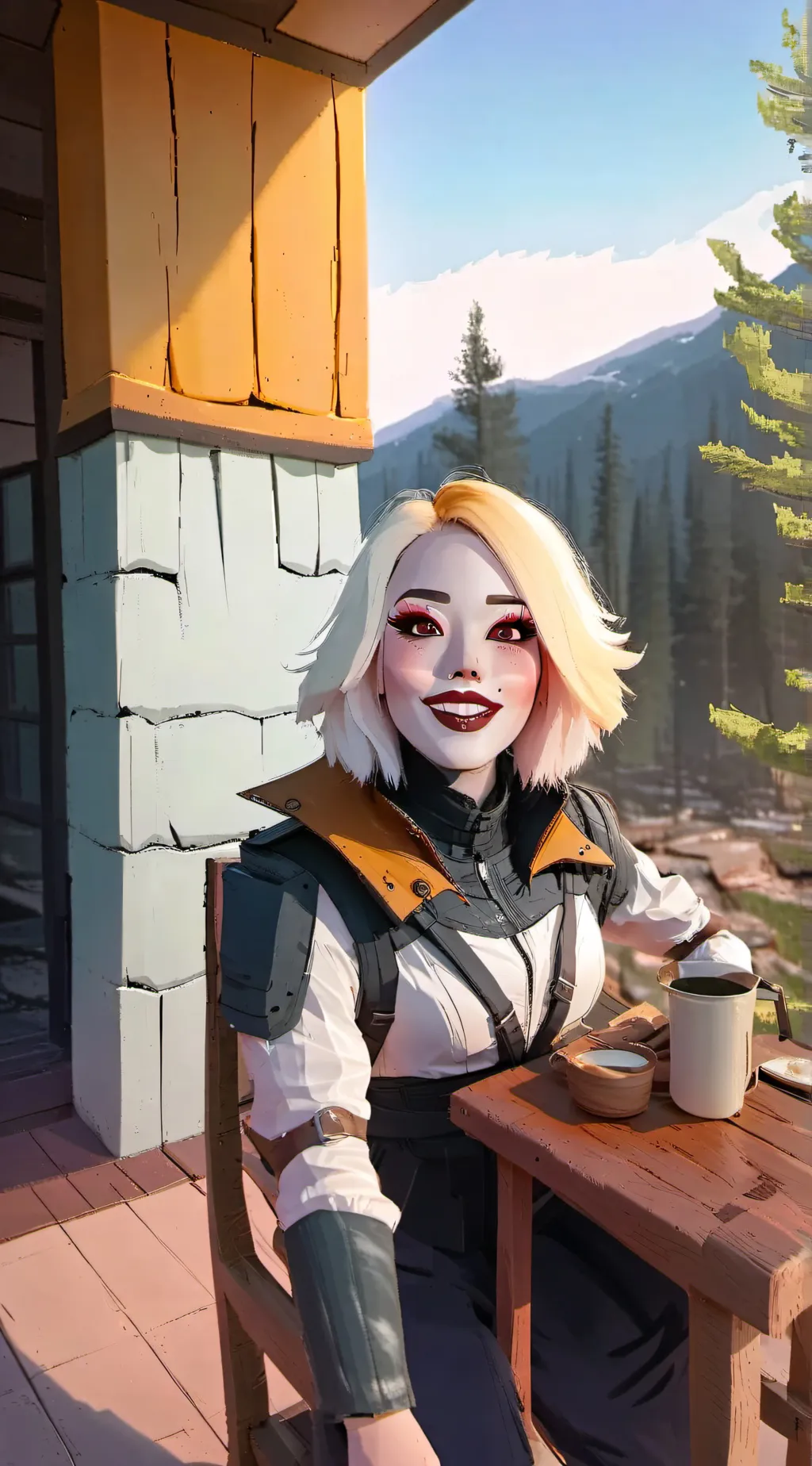 ai character: mrs westerby  background