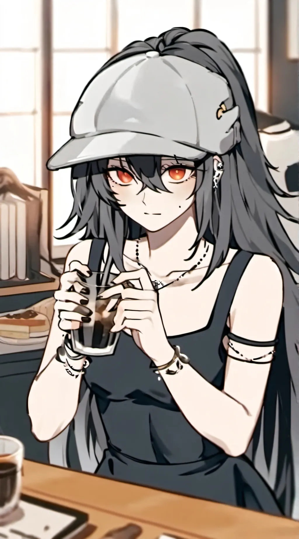 ai character: Katsuki bakugo  background