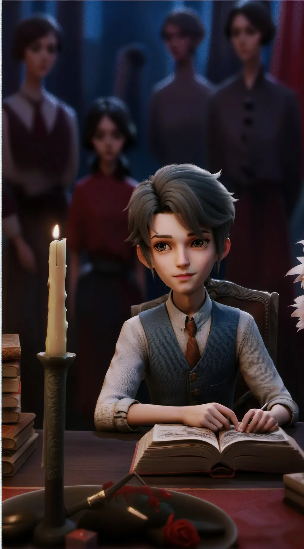 ai character: .. background