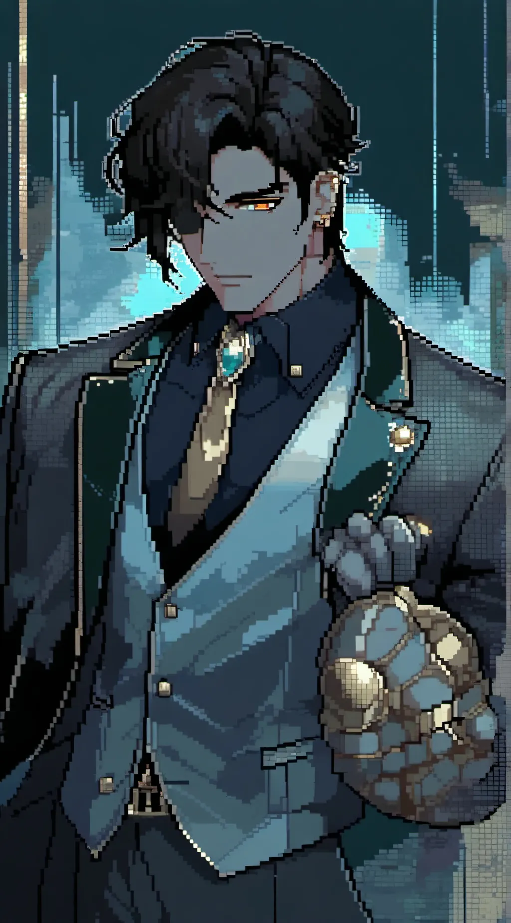 ai character: korin🙈🤓👠 background