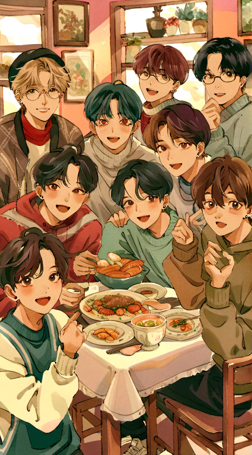 ai character: stray kidz background