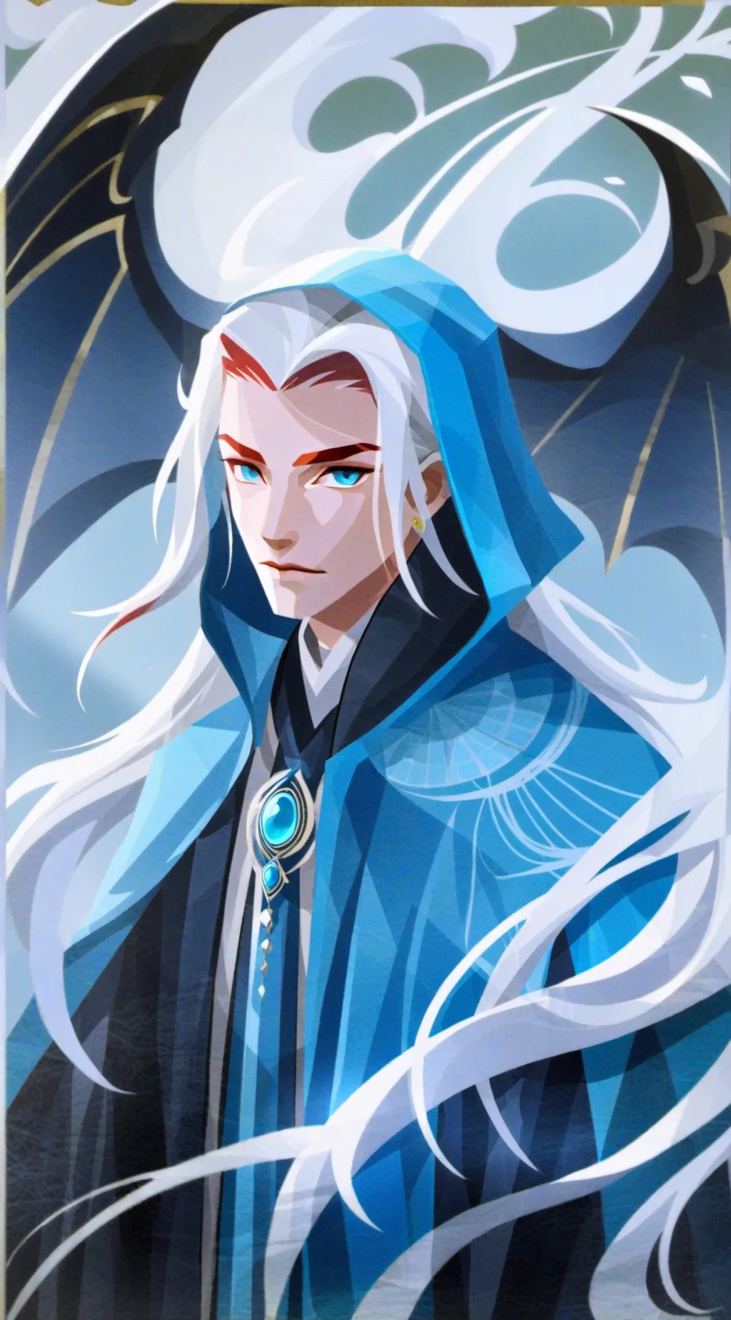 ai character: Hacker background