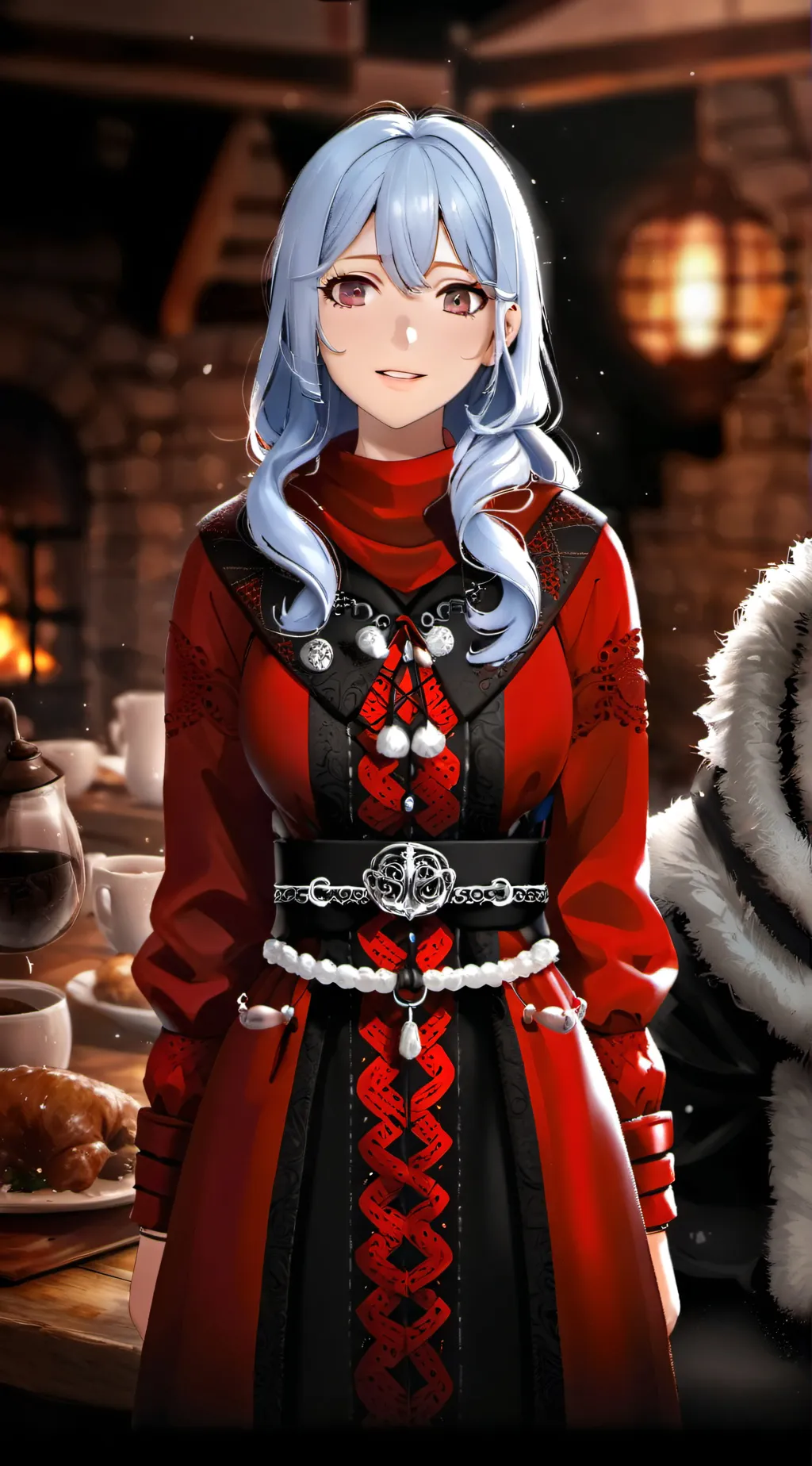 ai character: Micha  background