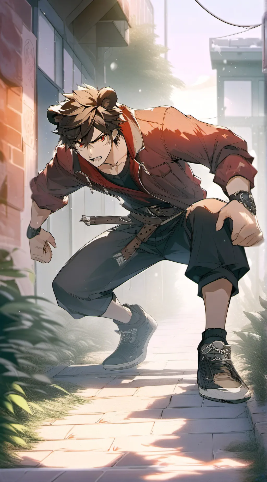 ai character: Benjamin  background