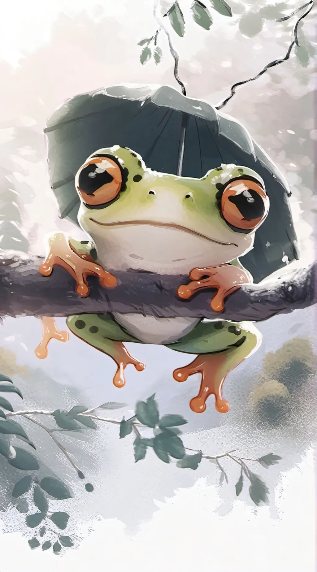 ai character: froggi🐸 background
