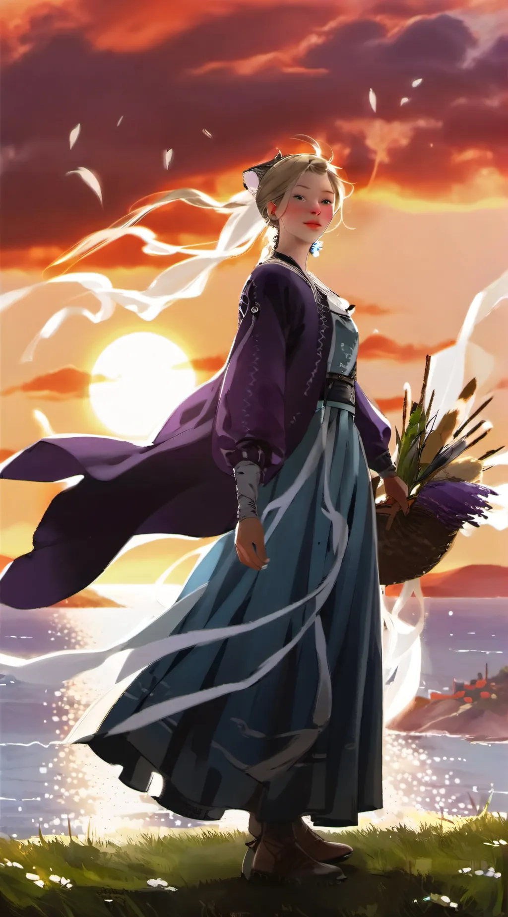 ai character: Maya background