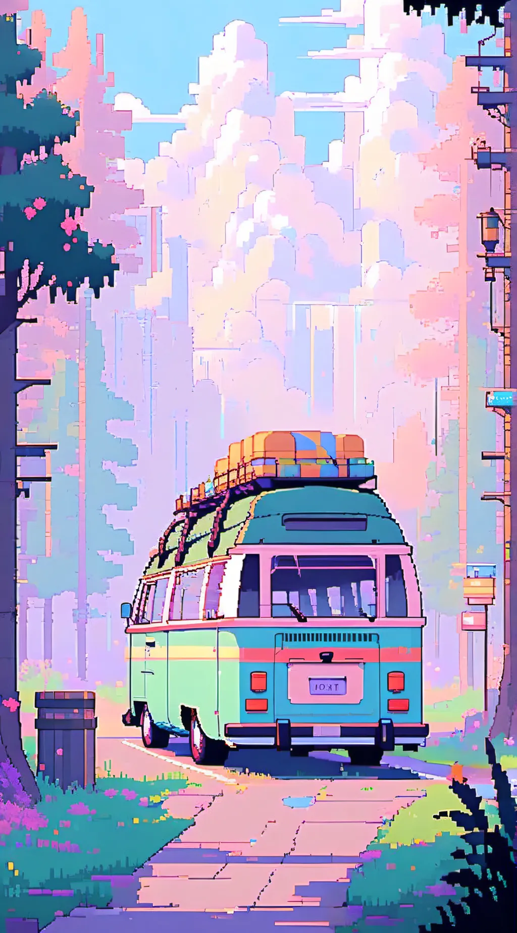 ai character: Hazbin Roadtrip! background