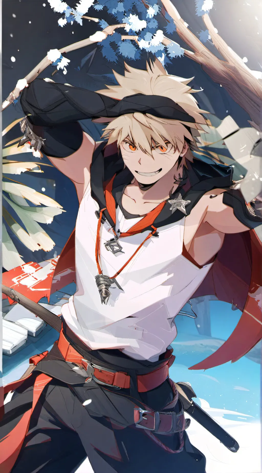 ai character: bakudeku  background