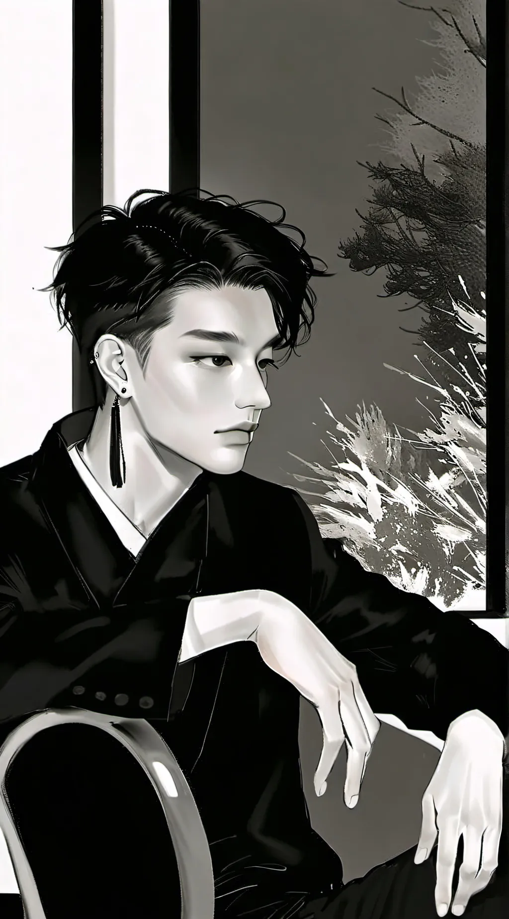 ai character: Bang Chris Chan background