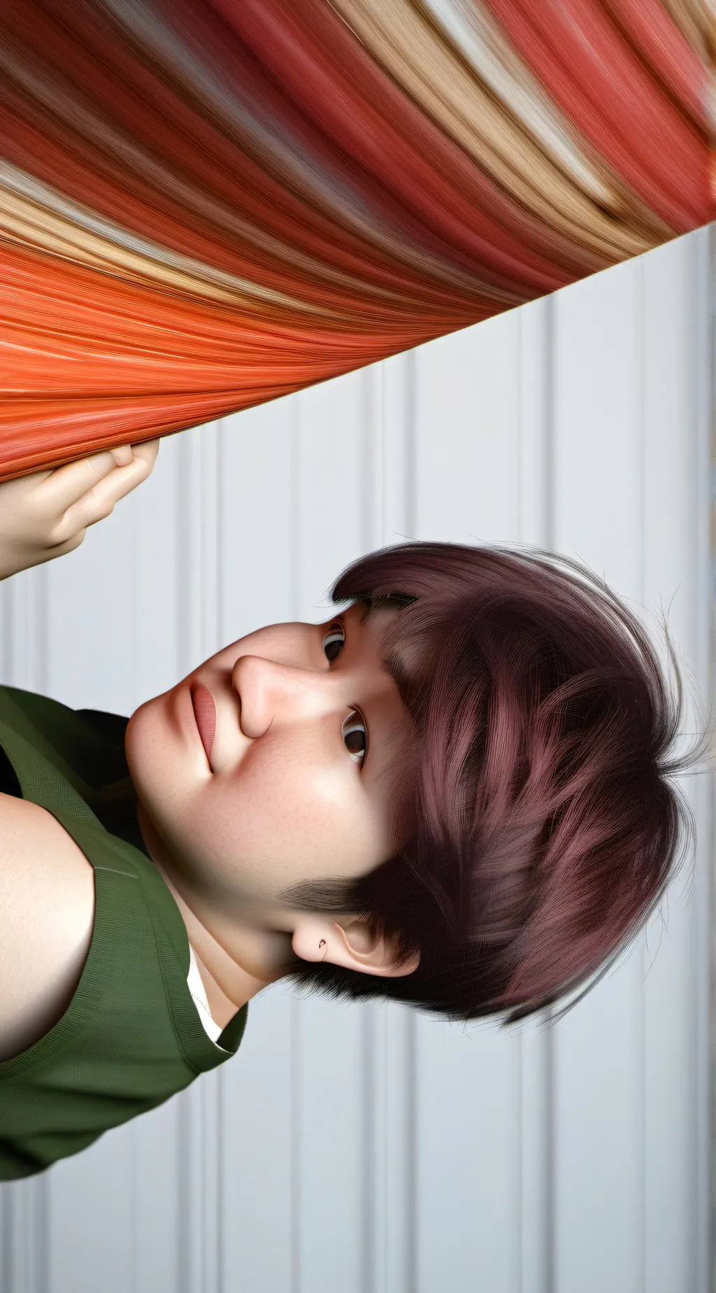 ai character: Embarrassment background