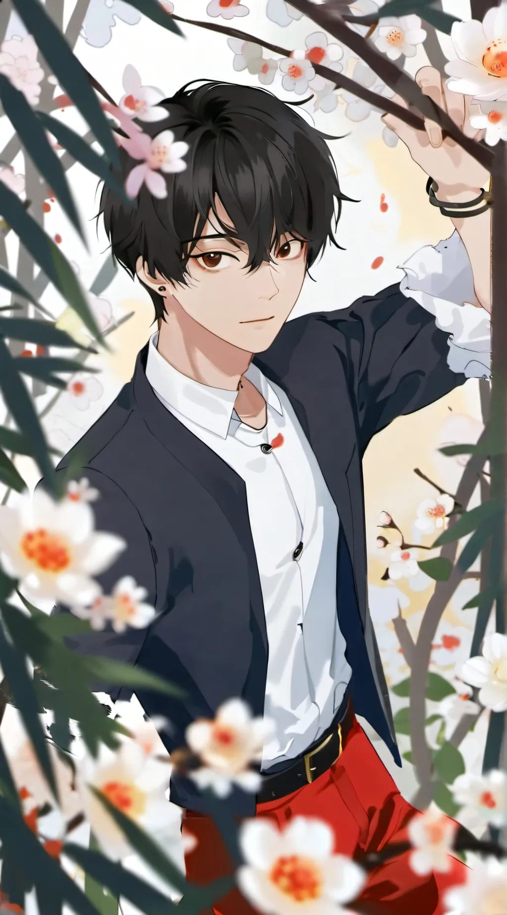 ai character: Taro x Budo background