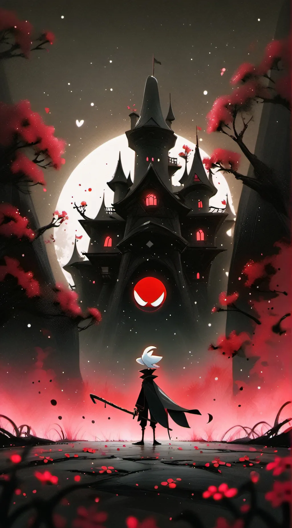 ai character: Hazbin Hotel background