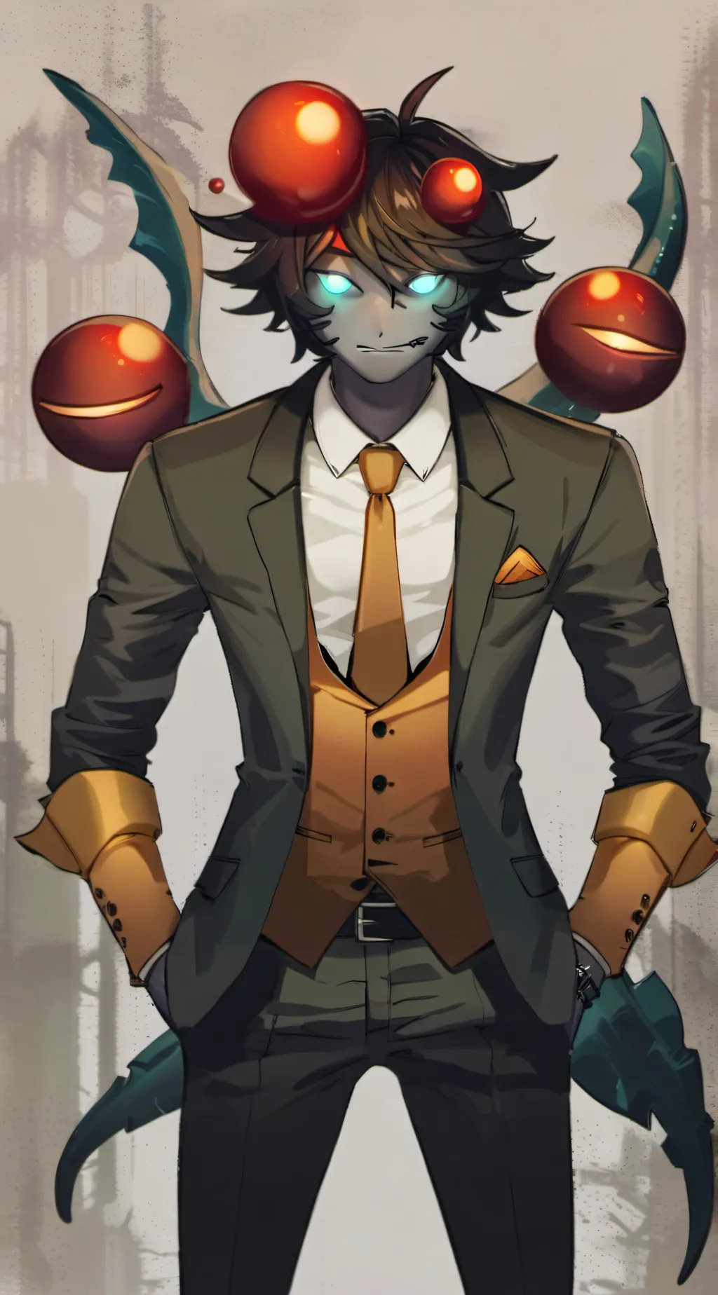 ai character: Sebastian solace background