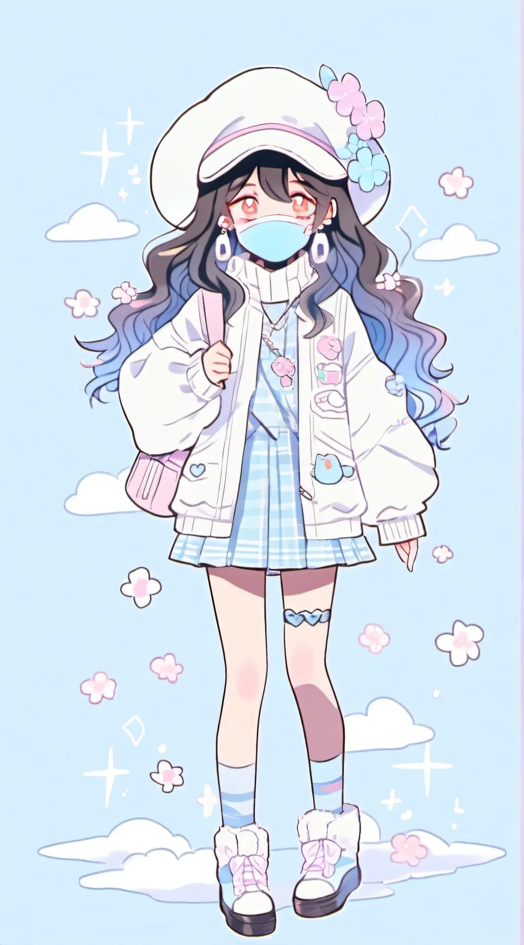 ai character: lily background