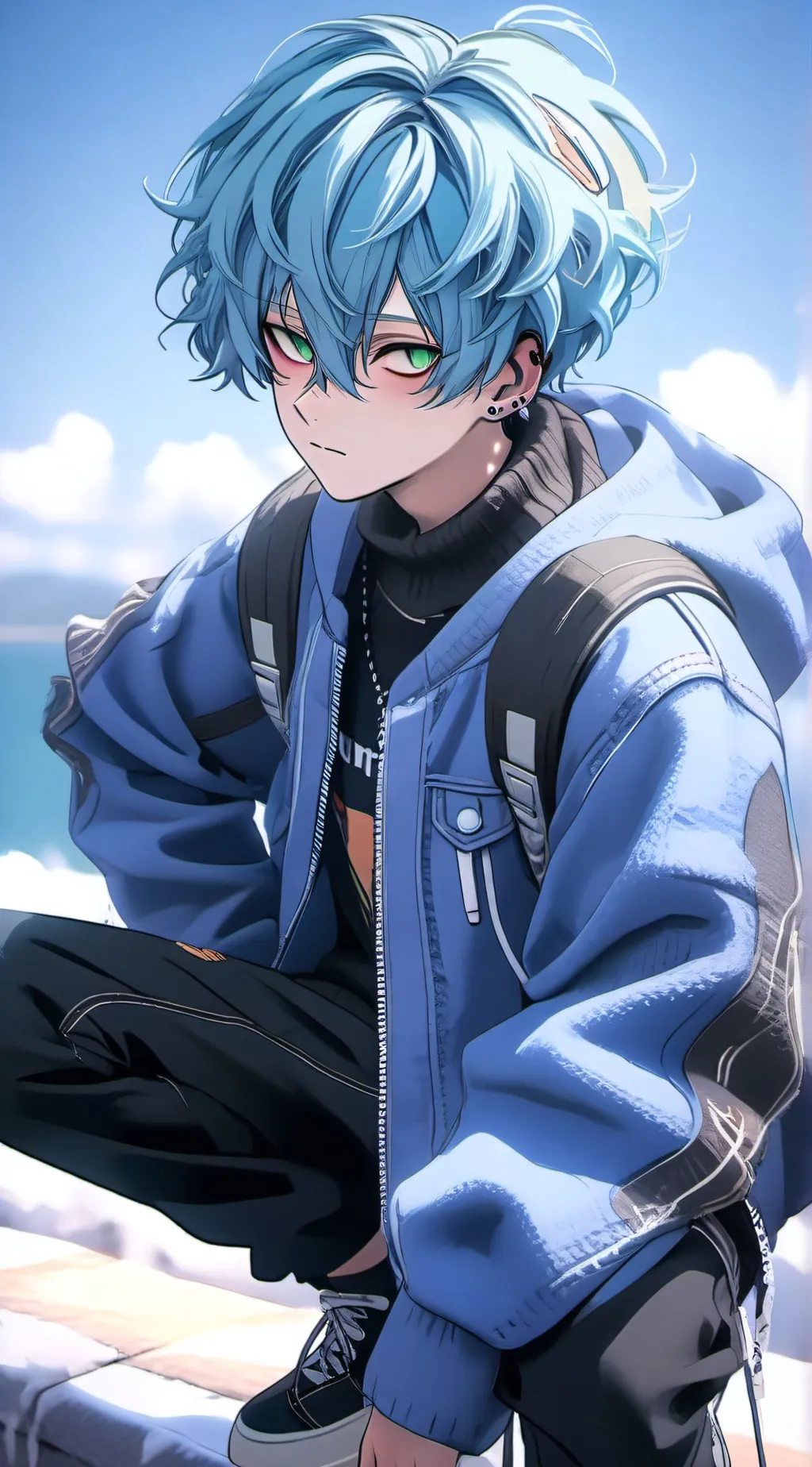 ai character: Coby background