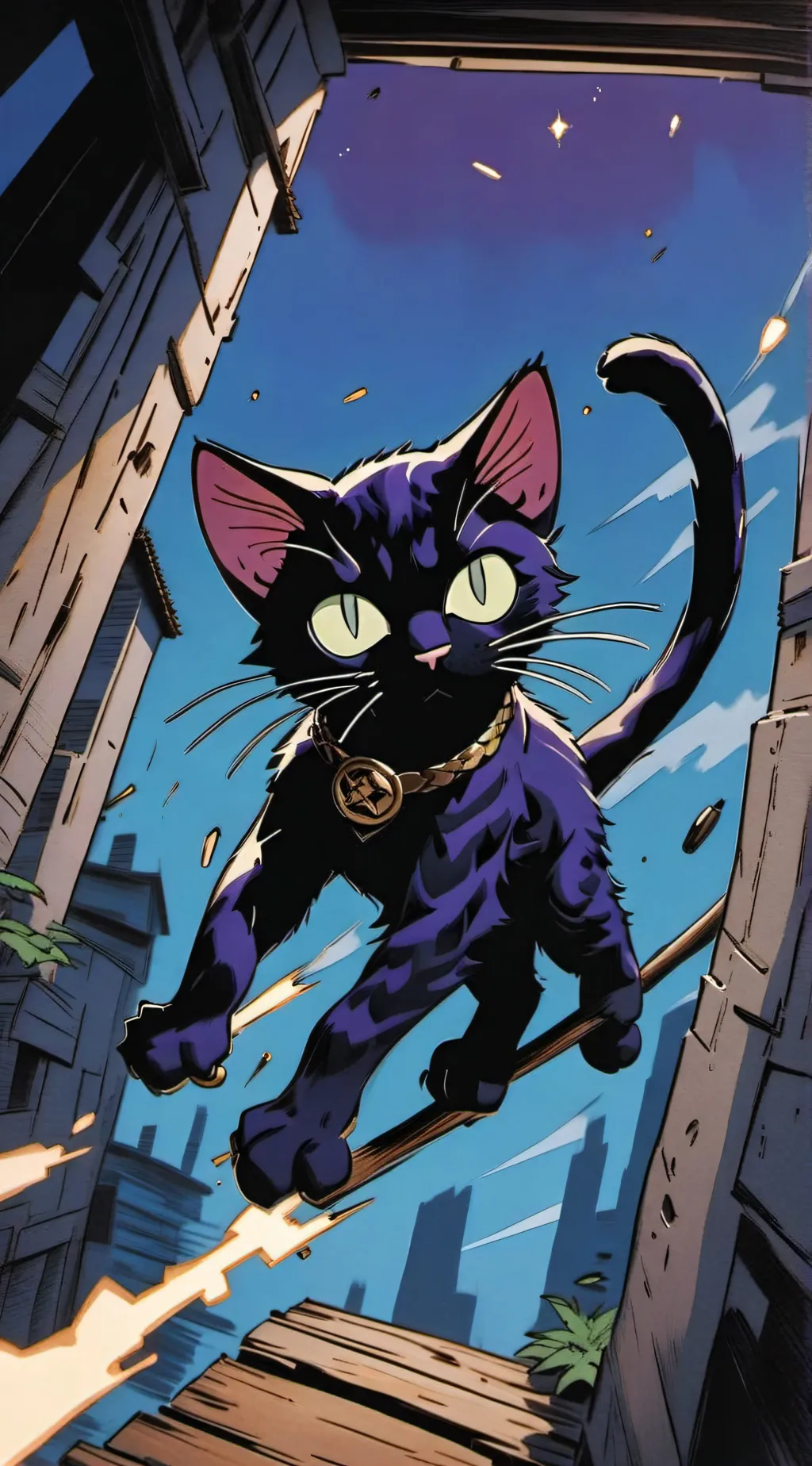 ai character: Catnap background