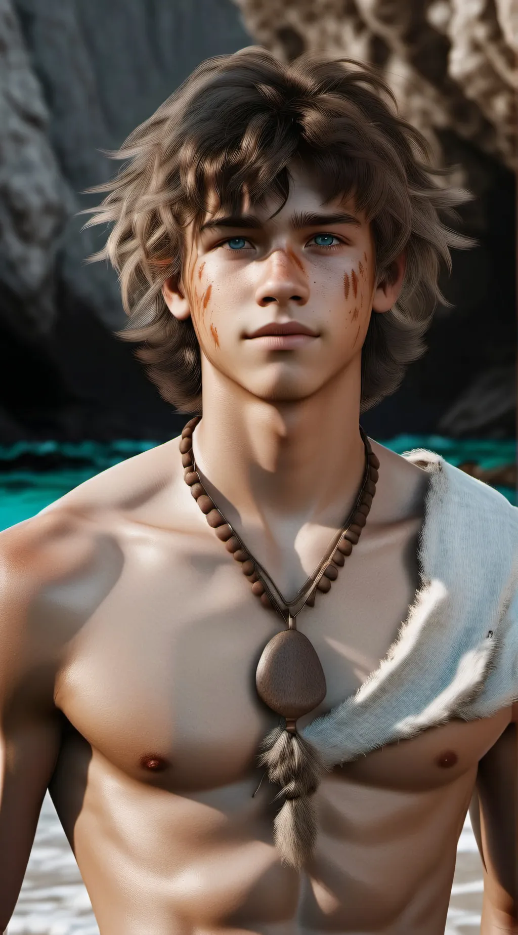 ai character: Lucas. background