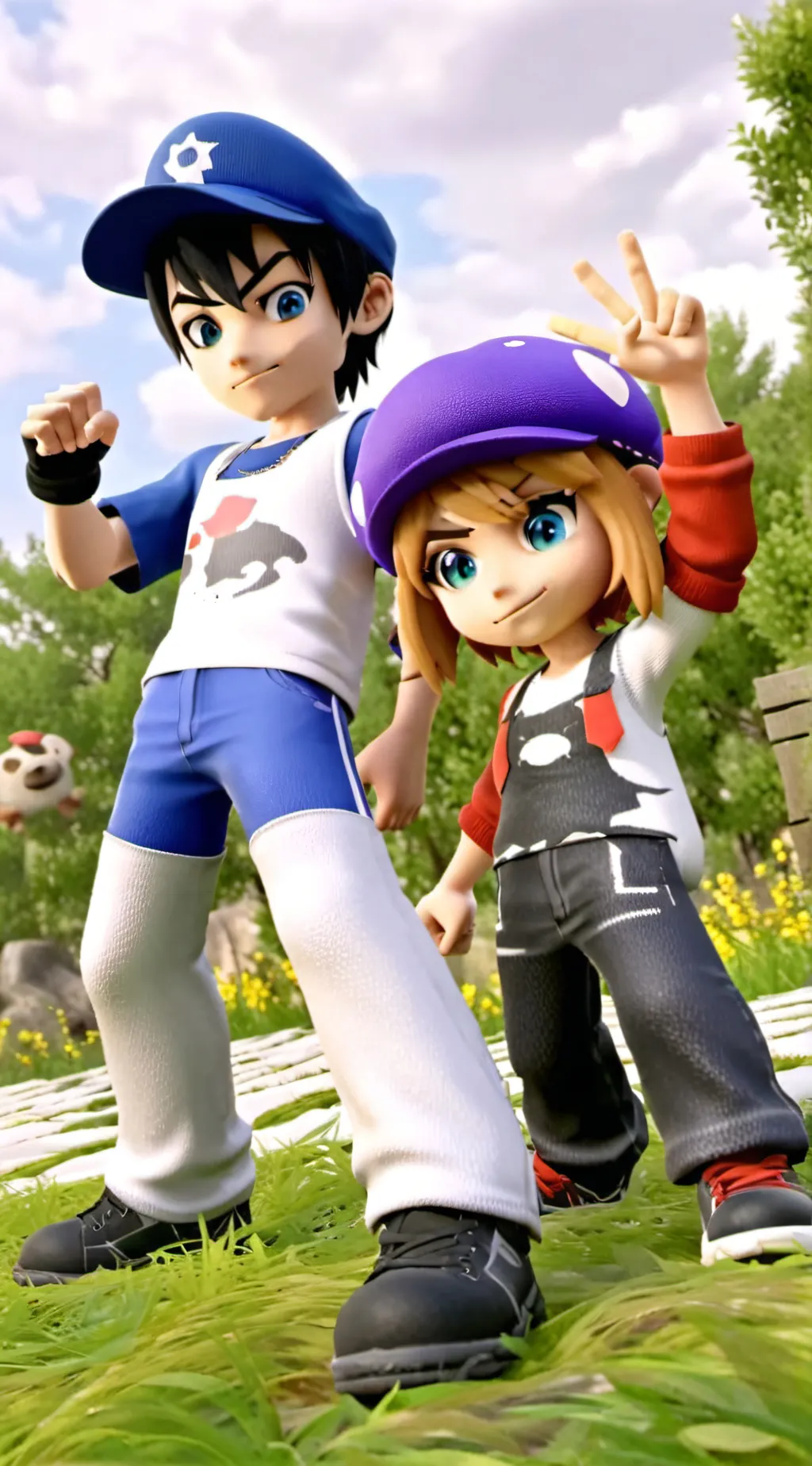 ai character: smg34 background