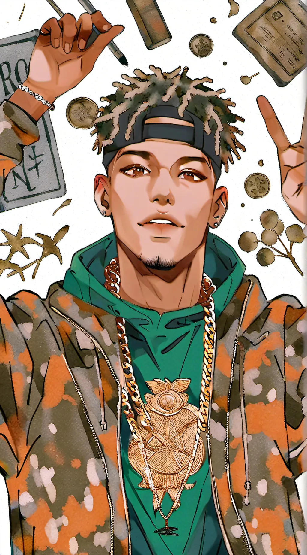 ai character: kai background