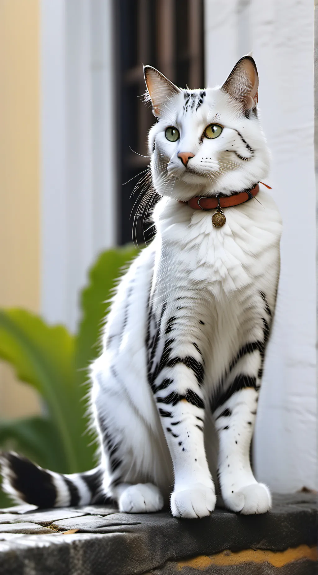 ai character: Mha cat background