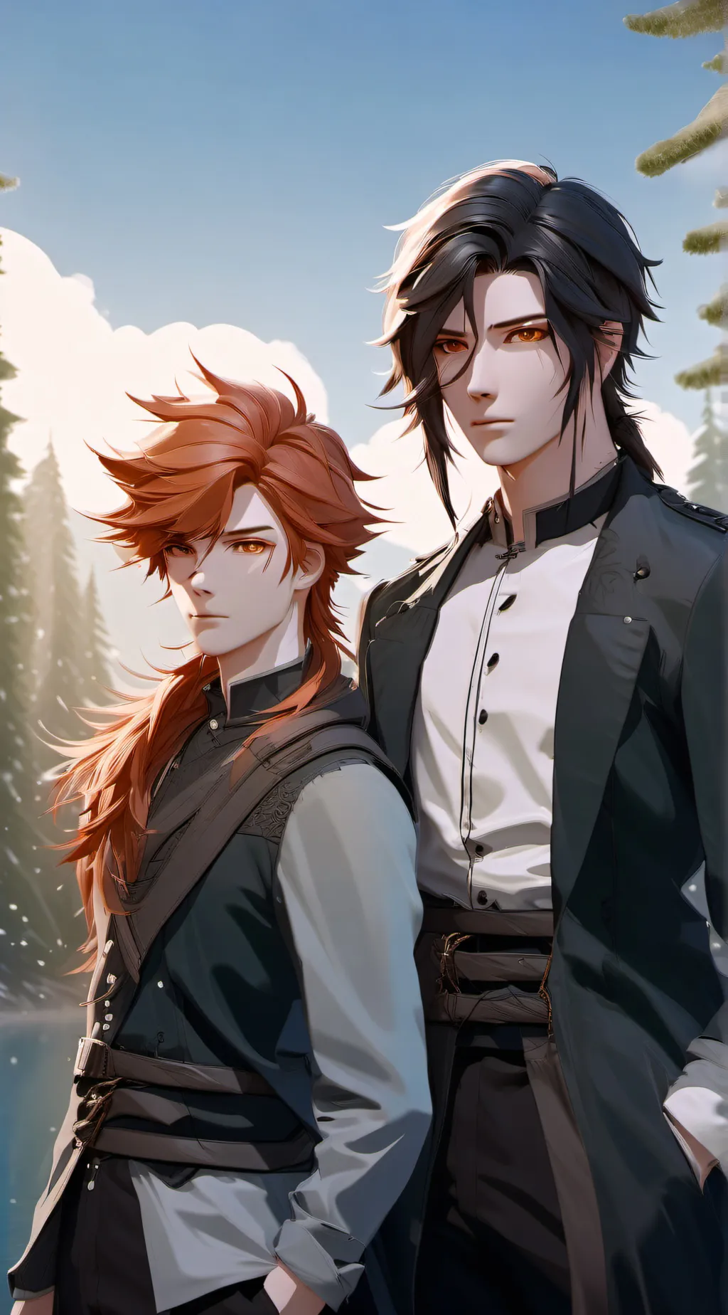 ai character: danny and conner background