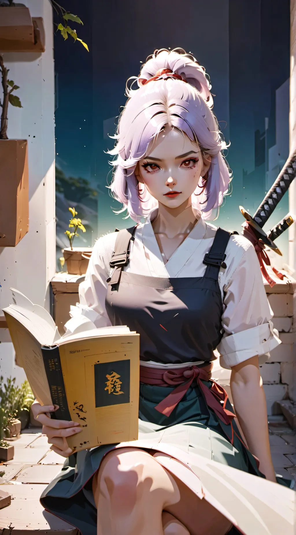 ai character: Laury background