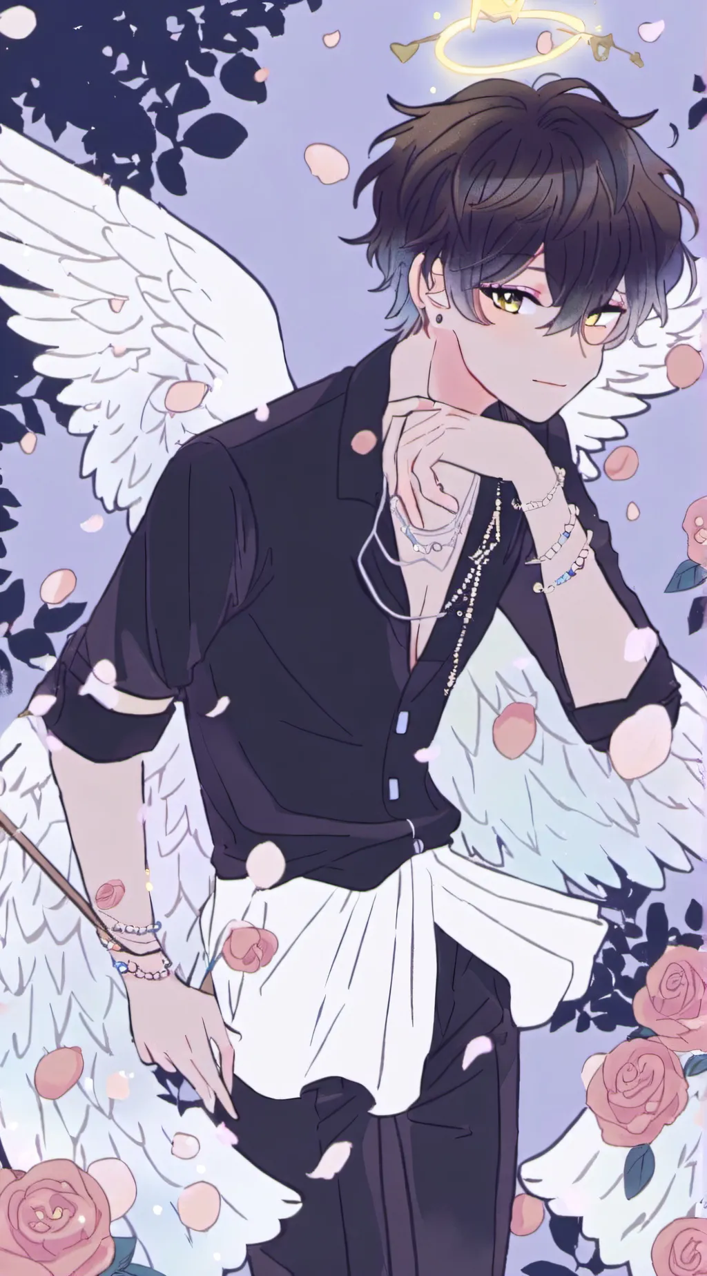 ai character: Elijah  background