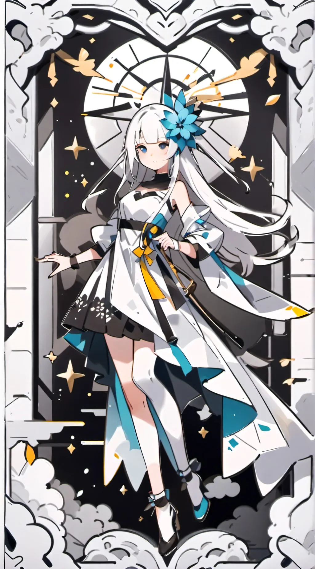 ai character: HH high school  background