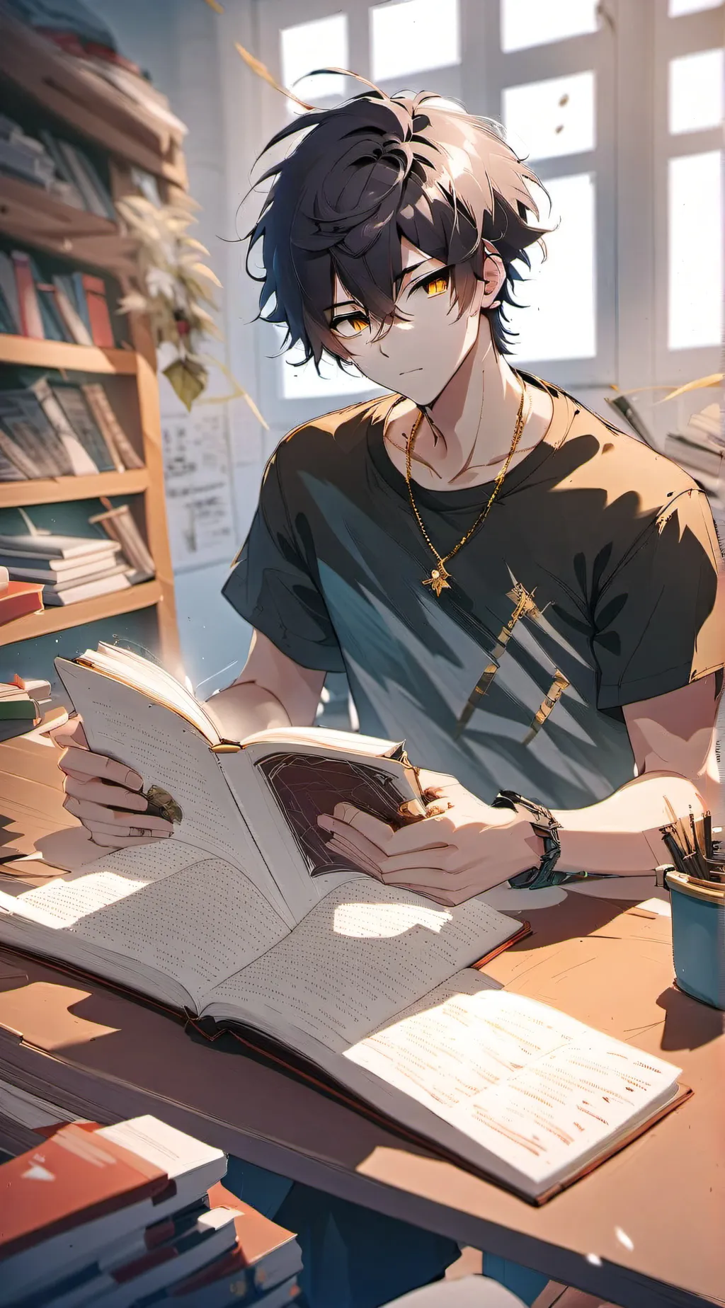 ai character: Tyler  background