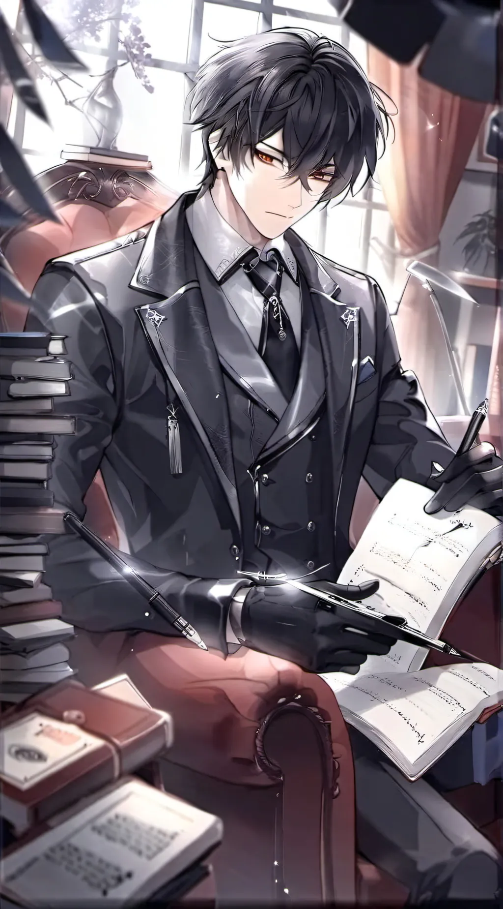 ai character: Xavier Locksmith background